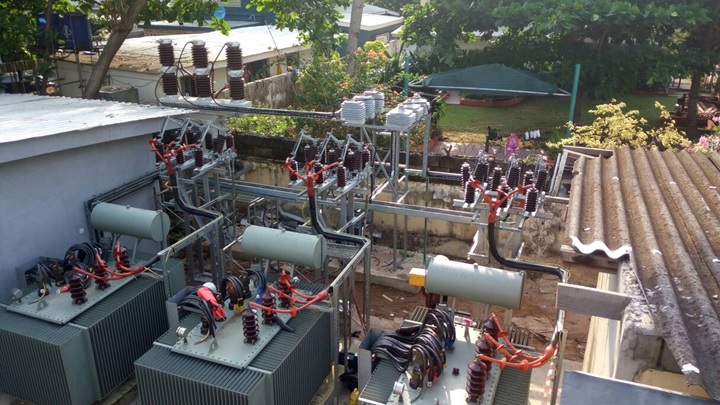3 x 1.5MVA Power Transformer for IPP at Intercontinental Hotel, for Mikano Int. Ltd