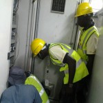 Team Geserve at Nigerian Bottling Company, Ikeja for Earthing Audit